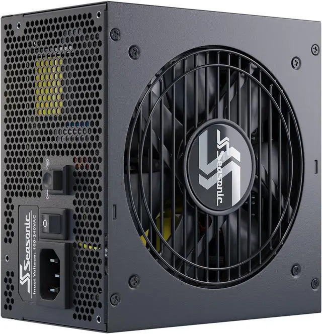 Alt view image 3 of 10 - Seasonic FOCUS GX-550, 550W 80+ Gold, Full-Modular, Fan Control in Fanless, Silent, and Cooling Mode, 10 Year Warranty, Perfect Power Supply for Gaming and Various Application, SSR-550FX.