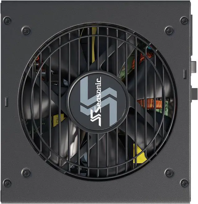 Alt view image 2 of 10 - Seasonic FOCUS GX-550, 550W 80+ Gold, Full-Modular, Fan Control in Fanless, Silent, and Cooling Mode, 10 Year Warranty, Perfect Power Supply for Gaming and Various Application, SSR-550FX.