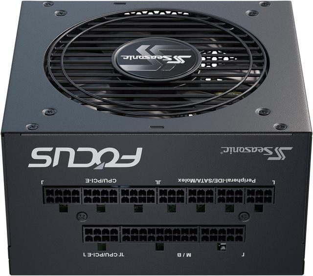 Alt view image 6 of 10 - Seasonic FOCUS PX-750, 750W 80+ Platinum, Full Modular, ATX Form Factor, Low Noise, Premium Japanese Capacitor, 10 Year Warranty, Nvidia RTX 30/40 Super, AMD GPU Compatible, Ref# SSR-750PX