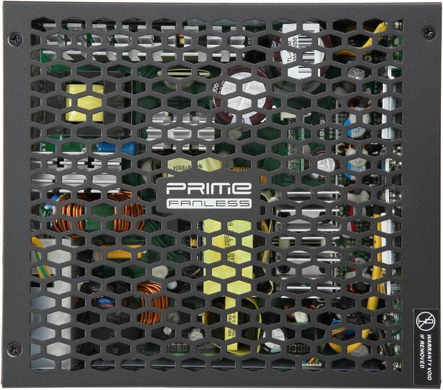 Alt view image 4 of 7 - Seasonic Flagship PRIME 600 Titanium Fanless SSR-600TL 600W 80+ Titanium Full Modular ATX12V & EPS12V 12 Years Warranty Super Quiet Power Supply