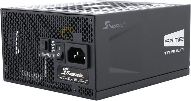 Seasonic Prime - Ultra 80 Plus - Titane - 1000 W - Modulaire complet :  : Informatique