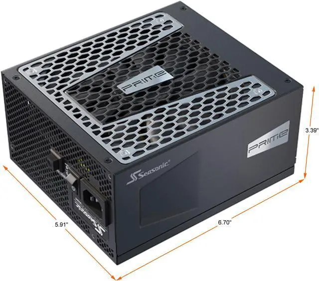 Alt view image 4 of 9 - Seasonic PRIME TX-850, 850W 80+ Titanium, ATX Form Factor, Full Modular, Low Noise, Premium Japanese Capacitor, 12 Year Warranty, Nvidia RTX 30/40 Super, AMD GPU Compatible, Ref# SSR-850TR