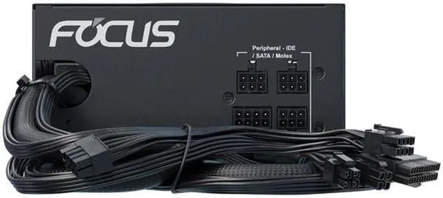 Alt view image 7 of 8 - Seasonic FOCUS GM-750, 750W 80+ Gold, Semi-Modular, Fits All ATX Systems, Fan Control in Silent and Cooling Mode, 7 Year Warranty, Perfect Power Supply for Gaming and Various Application, SSR-750FM