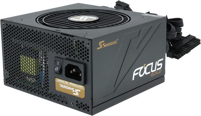 Best Buy: Seasonic FOCUS GM-750, 750W 80+ Gold PSU, Semi-Modular, Fits All  ATX Systems, Fan Control in Silent & Cooling Mode, 7 Yr Warranty Black  FOCUS GM-750