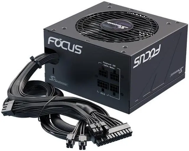 Alt view image 3 of 9 - Seasonic FOCUS GM-650, 650W 80+ Gold, Semi-Modular, Fits All ATX Systems, Fan Control in Silent and Cooling Mode, 7 Year Warranty, Perfect Power Supply for Gaming and Various Application, SSR-650FM