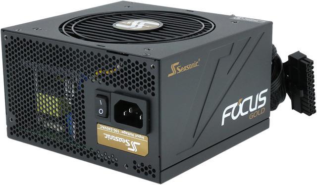 Seasonic FOCUS GM-650, 650W 80+ Gold, Semi-Modular, Fits All ATX 