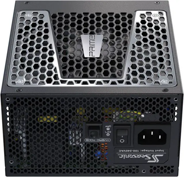 Alt view image 5 of 8 - Seasonic PRIME 1300W 80+ Platinum Power Supply, Full Modular, 135mm FDB Fan w/Hybrid Fan Control, ATX12V & EPS12V, Power On Self Tester, 12 yr Warranty, SSR-1300PD