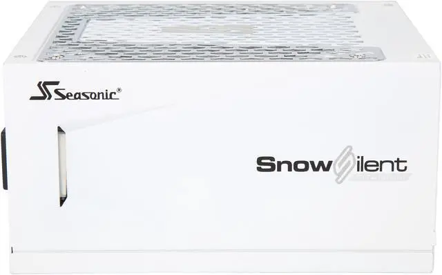 Alt view image 3 of 7 - Seasonic PRIME Snow Silent 750W 80+ Titanium Power Supply, Full Modular, 135mm FDB Fan w/Hybrid Fan Control, ATX12V & EPS12V, Power On Self Tester, 12 yr Warranty