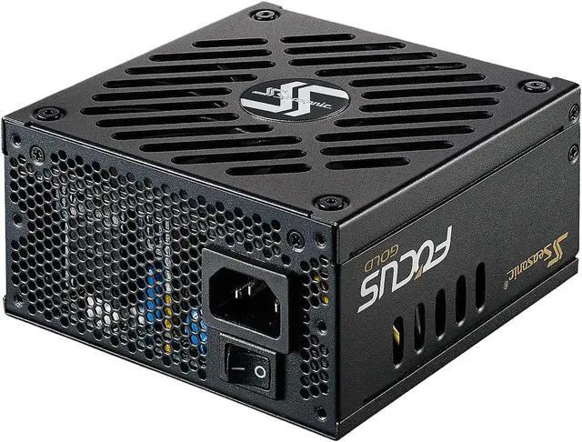 Alt view image 8 of 9 - Seasonic FOCUS SGX-650, 650W 80+ Gold, Full-Modular, SFX-L Form Factor, Compact Size, Fan Control in Fanless, Silent, and Cooling Mode, 10 Year Warranty, Power Supply, SSR-650SGX.