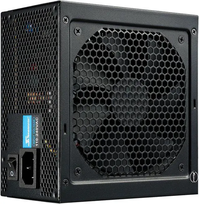 Alt view image 3 of 6 - Seasonic S12III 500 SSR-500GB3 500W 80+ Bronze Power Supply, ATX12V & EPS12V, Direct Output, Smart & Silent Fan Control, 5 yr Warranty