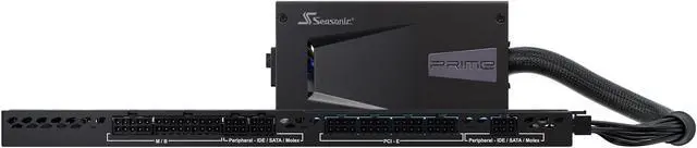 Alt view image 5 of 8 - Seasonic CONNECT Comprise PRIME 750W 80+ Gold Power Supply and A Backplane Could Be Mounted on PC Case with Magnets to Provide for Connections to All Components. Best Solution for Cable Management.
