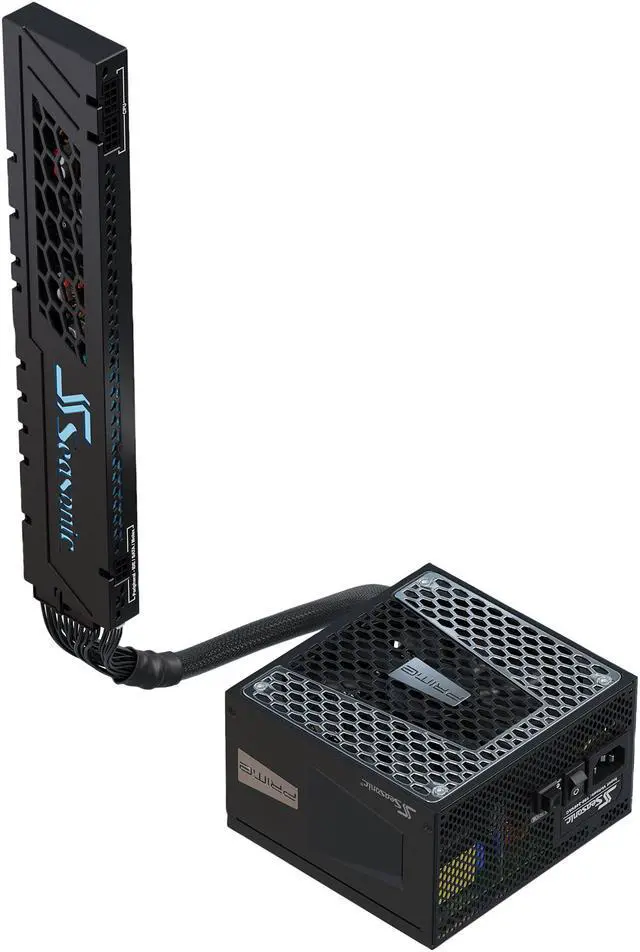 Alt view image 6 of 8 - Seasonic CONNECT Comprise PRIME 750W 80+ Gold Power Supply and A Backplane Could Be Mounted on PC Case with Magnets to Provide for Connections to All Components. Best Solution for Cable Management.