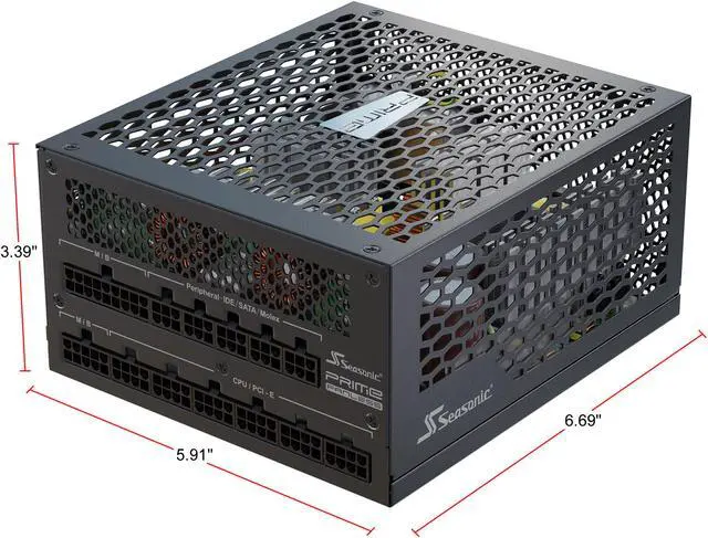 Alt view image 4 of 9 - Seasonic PRIME FANLESS TX-700, 700W 80+ Titanium, Full-Modular, Low Noise, Premium Japanese Capacitor, 10 Year Warranty, Nvidia RTX 30/40 Super, AMD GPU Compatible, Ref# SSR-700TL