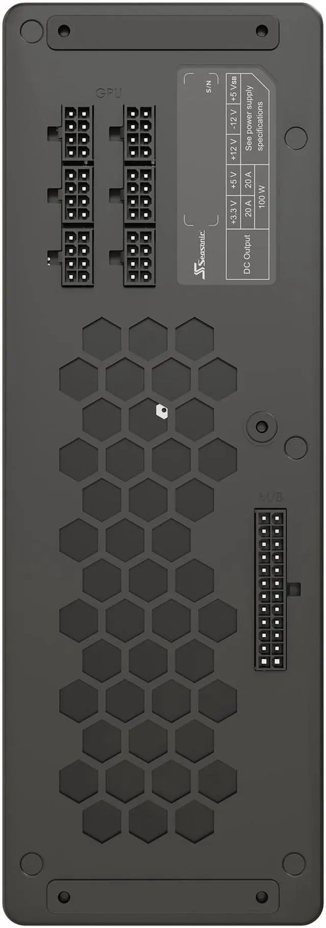 Alt view image 6 of 9 - Seasonic SYNCRO DGC-750, 750W 80+ Gold Power Supply, CONNECT Module Cable Management, SSR-750FA2, Must be Used with Case Q704 to Function Normally.