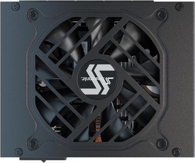 Seasonic FOCUS SPX-750, 750W 80+ Platinum, Full-Modular, SFX Form Factor,  Low Noise, Premium Japanese Capacitor, 10 Year Warranty, Nvidia RTX 30/40  ...