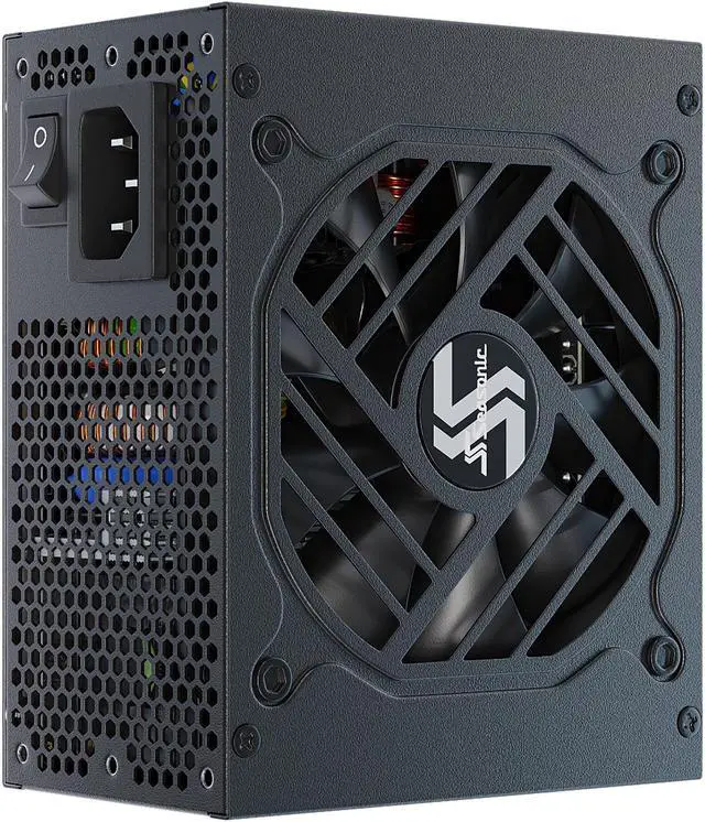 Alt view image 3 of 10 - Seasonic FOCUS SPX-750, 750W 80+ Platinum, Full-Modular, SFX Form Factor, Low Noise, Premium Japanese Capacitor, 10 Year Warranty, Nvidia RTX 30/40 Super, AMD GPU Compatible, Ref# SSR-750SPX