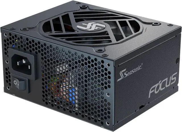 Alt view image 4 of 8 - Seasonic FOCUS SGX-750, 750W 80+ Gold, Full-Modular, SFX Form Factor, Low Noise, Premium Japanese Capacitor, 10 Year Warranty, Nvidia RTX 30/40 Super, AMD GPU Compatible, Ref# SSR-750SGX