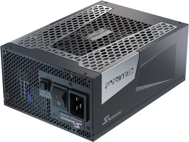 Main image of Seasonic PRIME PX-1600, 1600W 80+ Platinum, Full Modular, Fan Control in Fanless, Silent, and Cooling Mode, Perfect Power Supply for Gaming and High-Performance Systems, SSR-1600PD