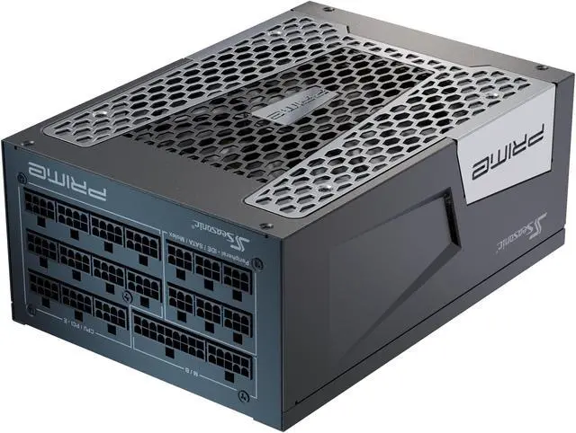 Alt view image 3 of 11 - Seasonic PRIME PX-1600, 1600W 80+ Platinum, Full Modular, Fan Control in Fanless, Silent, and Cooling Mode, Perfect Power Supply for Gaming and High-Performance Systems, SSR-1600PD