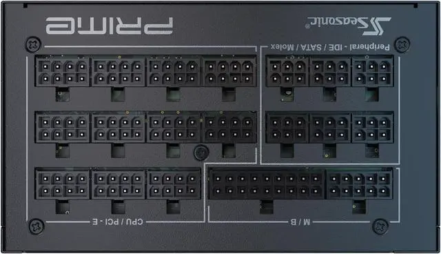 Alt view image 8 of 11 - Seasonic PRIME PX-1600, 1600W 80+ Platinum, Full Modular, Fan Control in Fanless, Silent, and Cooling Mode, Perfect Power Supply for Gaming and High-Performance Systems, SSR-1600PD