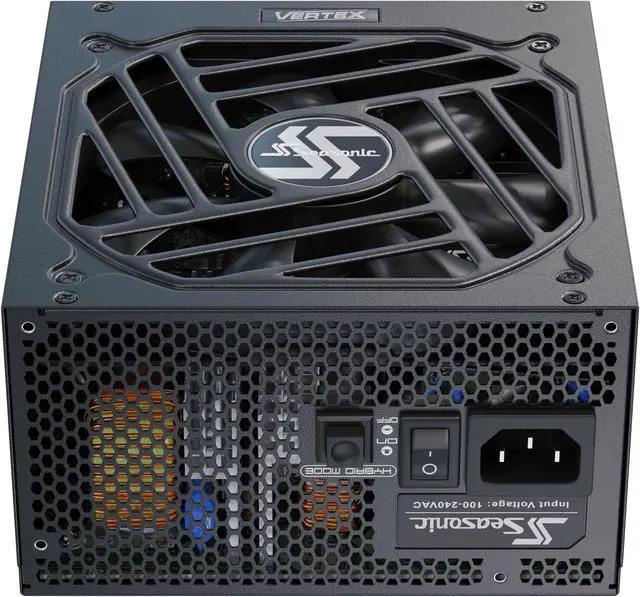 Alt view image 3 of 10 - Seasonic VERTEX GX-750, 750W 80+ Gold, ATX 3.0 & PCIe 5.0 Ready, Full-Modular, ATX Form Factor, Low Noise, Premium Japanese Capacitor, 12 Year Warranty, Nvidia RTX 30/40 Super, AMD GPU Compatible
