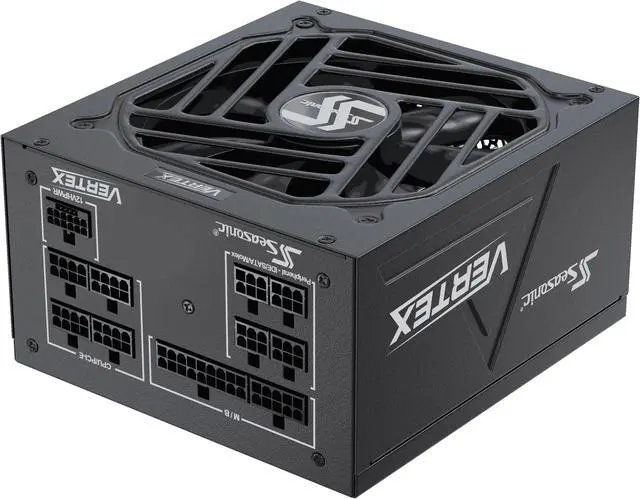 Alt view image 7 of 10 - Seasonic VERTEX GX-750, 750W 80+ Gold, ATX 3.0 & PCIe 5.0 Ready, Full-Modular, ATX Form Factor, Low Noise, Premium Japanese Capacitor, 12 Year Warranty, Nvidia RTX 30/40 Super, AMD GPU Compatible