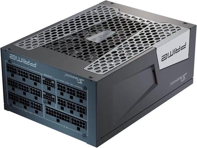 Alt view image 4 of 6 - Seasonic PRIME PX-1600, 1600W 80+ Platinum, ATX 3.0 & PCIe 5.0 Ready, Full Modular, Low Noise, Premium Japanese Capacitor, Nvidia RTX 30/40 Super, AMD GPU Compatible, Ref# SSR-1600PD2