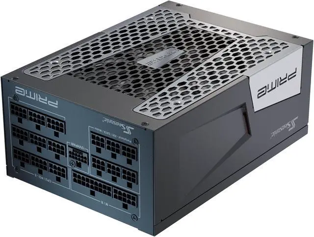 Alt view image 4 of 12 - Seasonic PRIME TX-1300, 1300W 80+ Titanium, ATX 3.0 & PCIe 5.0 Ready, Full Modular, ATX Form Factor, Low Noise, Premium Japanese Capacitor, Nvidia RTX 40 Super/50, AMD GPU Compatible, Ref# SSR-1300TR2