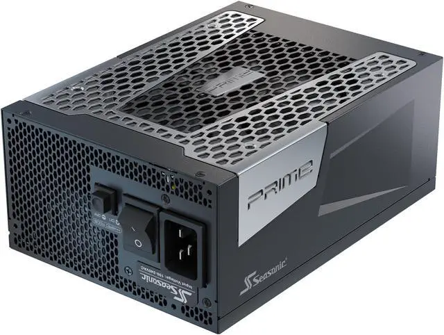 Alt view image 2 of 12 - Seasonic PRIME TX-1300, 1300W 80+ Titanium, ATX 3.0 & PCIe 5.0 Ready, Full Modular, ATX Form Factor, Low Noise, Premium Japanese Capacitor, Nvidia RTX 40 Super/50, AMD GPU Compatible, Ref# SSR-1300TR2