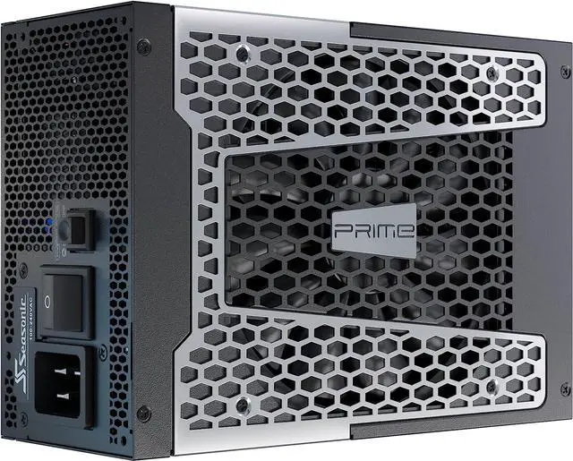 Alt view image 4 of 5 - Seasonic PRIME TX-1600, 1600W 80+ Titanium, ATX 3.0 & PCIe 5.0 Ready, Full Modular, ATX Form Factor, Low Noise, Premium Japanese Capacitor, Nvidia RTX 30/40 Super, AMD GPU Compatible, Ref# SSR-1600TR2