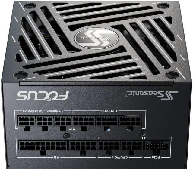 Alt view image 6 of 11 - SeaSonic FOCUS GX ATX 3 (2024) GX-850 850 W ATX3.1 80 PLUS GOLD Nvidia RTX 40 Super/50 Certified Full Modular Power Supplies