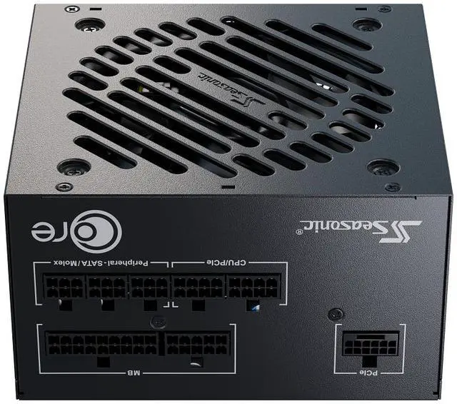 Alt view image 4 of 13 - SeaSonic CORE GX-650 ATX3 650 W ATX Fully Modular 80 PLUS GOLD Certified Full Modular Power Supplies