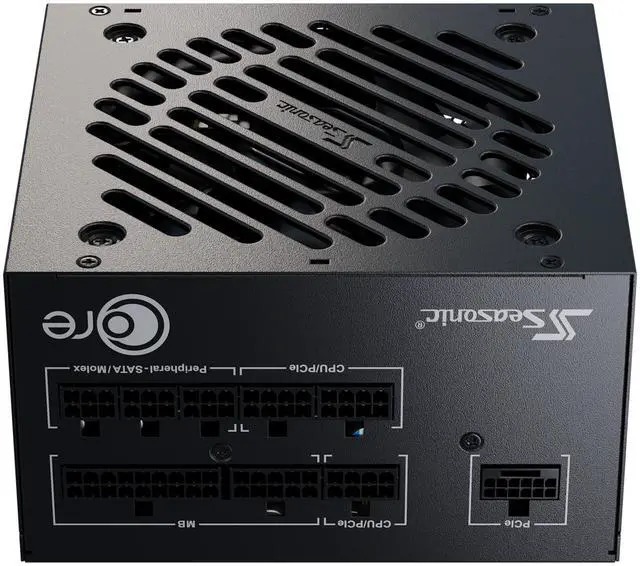 Alt view image 4 of 11 - SeaSonic CORE GX-1000 ATX3 1000 W ATX 3.1 80 PLUS GOLD Certified Full Modular power supply