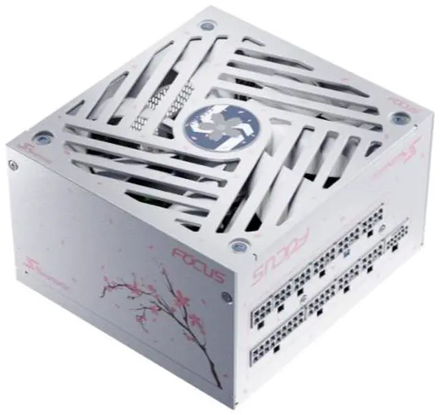 Alt view image 9 of 14 - Seasonic FOCUS GX-1000 ATX 3.1 SAKURA Limited Edition, 1000W, 80+ Gold Fully Modular Power Supply | PCIe 5.1 & Native 12V-2x6 | White & Pink Cables | 135mm FDB Fan | 10-Year Warranty