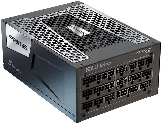 Alt view image 2 of 15 - Seasonic PRIME PX-2200, 2200W 80+ Platinum Full-Modular, 12 Year Warranty, Perfect Power Supply for Gaming and Various Application, SRP-PPX222-A5A22ST.