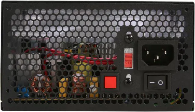 Alt view image 2 of 6 - RAIDMAX HYBRID 2 RX-530SS 530W ATX12V V2.2/ EPS12V SLI Ready CrossFire Ready Modular Power Supply, New Version with Build-in LED Fan On/Off Switch