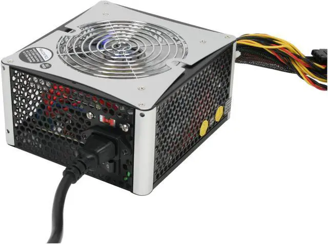 Alt view image 7 of 12 - RAIDMAX AURORA 2 RX-600F 600 W ATX12V V2.2 / EPS12V SLI Ready CrossFire Ready LED Power Supply