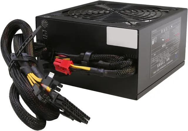 Alt view image 5 of 7 - RAIDMAX HYBRID 2 RX-730SS 730W ATX12V V2.2/ EPS12V SLI Ready CrossFire Ready Modular Power Supply, New Version with Build-in LED Fan On/Off Switch