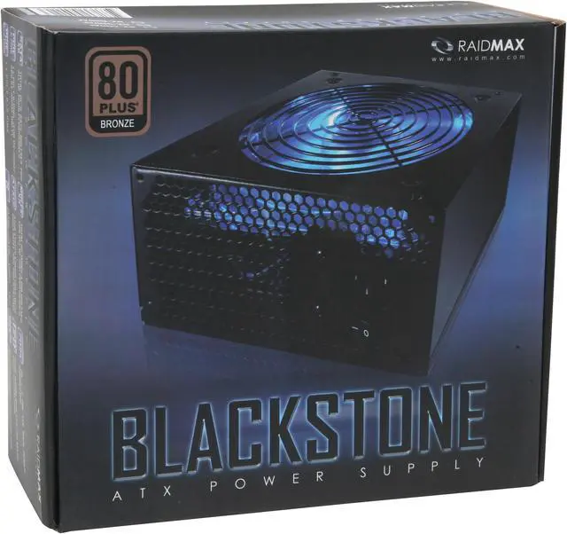 Alt view image 9 of 9 - RAIDMAX RX-400AF 400 W ATX12V / EPS12V 80 PLUS BRONZE Certified Power Supply