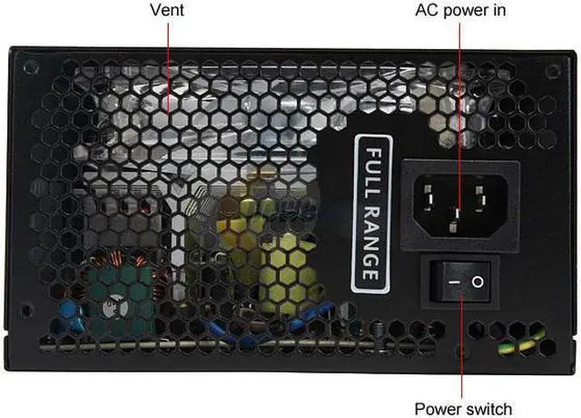 Alt view image 3 of 9 - RAIDMAX RX-400AF 400 W ATX12V / EPS12V 80 PLUS BRONZE Certified Power Supply