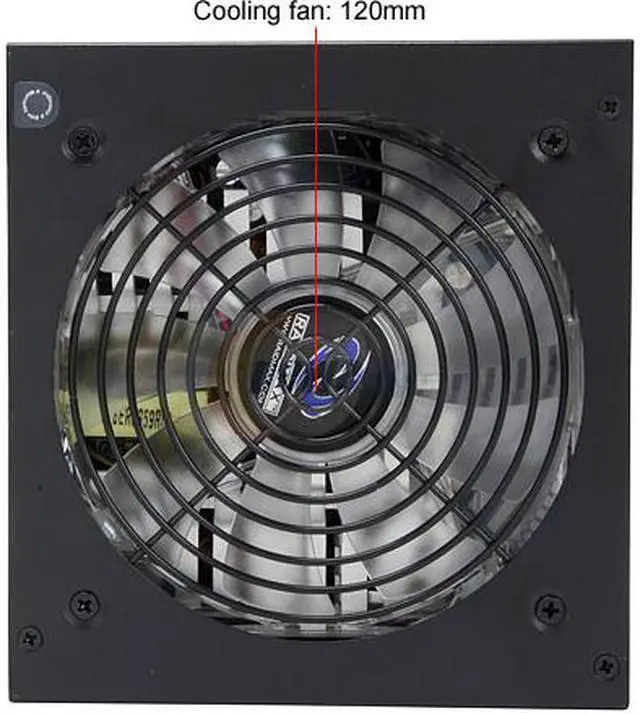 Alt view image 4 of 9 - RAIDMAX RX-400AF 400 W ATX12V / EPS12V 80 PLUS BRONZE Certified Power Supply