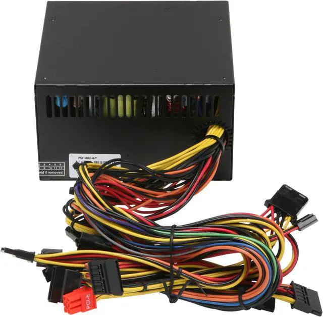 Alt view image 6 of 9 - RAIDMAX RX-400AF 400 W ATX12V / EPS12V 80 PLUS BRONZE Certified Power Supply