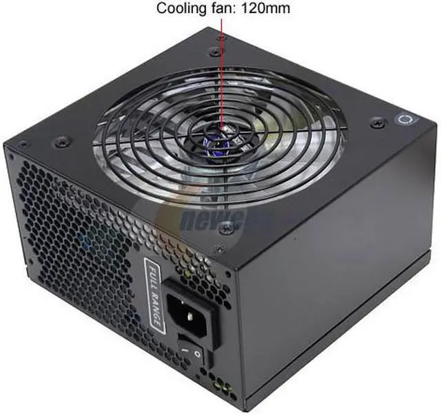 Alt view image 2 of 9 - RAIDMAX RX-400AF 400 W ATX12V / EPS12V 80 PLUS BRONZE Certified Power Supply