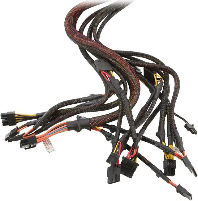 Alt view image 6 of 7 - RAIDMAX RX-600AF 600 W ATX12V / EPS12V SLI Ready CrossFire Ready 80 PLUS BRONZE Certified Power Supply