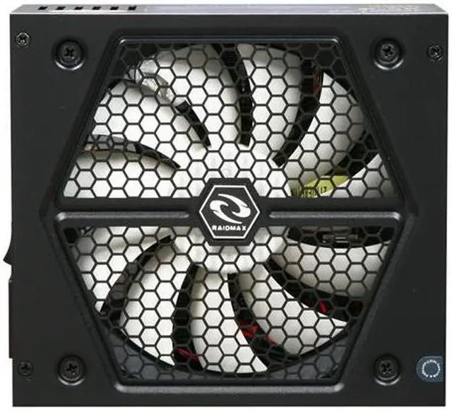Alt view image 3 of 6 - RAIDMAX RX-1000AE 1000 W ATX12V v2.3 / EPS12V SLI Certified CrossFire Ready 80 PLUS GOLD Certified Modular Active PFC Power Supply