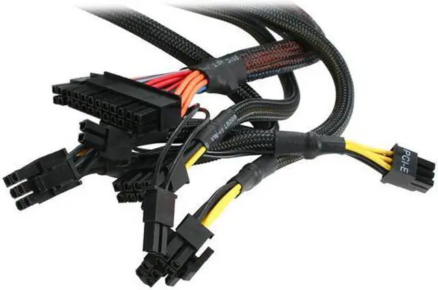 Alt view image 7 of 8 - RAIDMAX RX-1200AE 1200 W ATX12V v2.3 / EPS12V SLI Certified CrossFire Ready 80 PLUS GOLD Certified Modular Active PFC Power Supply