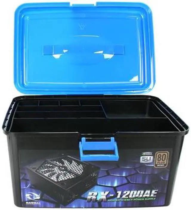 Alt view image 8 of 8 - RAIDMAX RX-1200AE 1200 W ATX12V v2.3 / EPS12V SLI Certified CrossFire Ready 80 PLUS GOLD Certified Modular Active PFC Power Supply