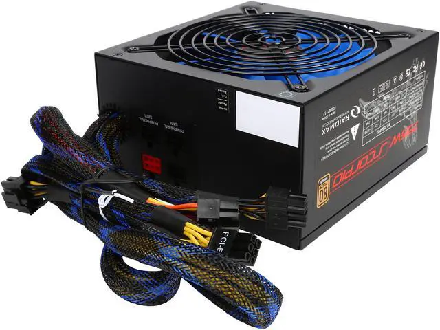 Alt view image 4 of 7 - RAIDMAX Scorpio series RX-735AP-S 735 W ATX12V / EPS12V SLI Ready CrossFire Ready 80 PLUS BRONZE Certified Semi-Modular Power Supply