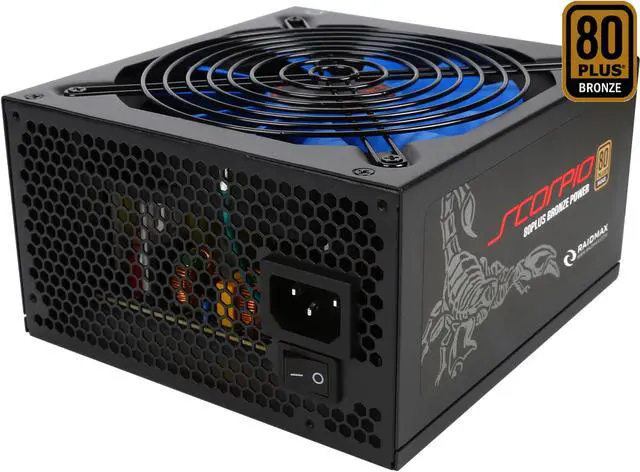 Main image of RAIDMAX Scorpio series RX-735AP-S 735 W ATX12V / EPS12V SLI Ready CrossFire Ready 80 PLUS BRONZE Certified Semi-Modular Power Supply
