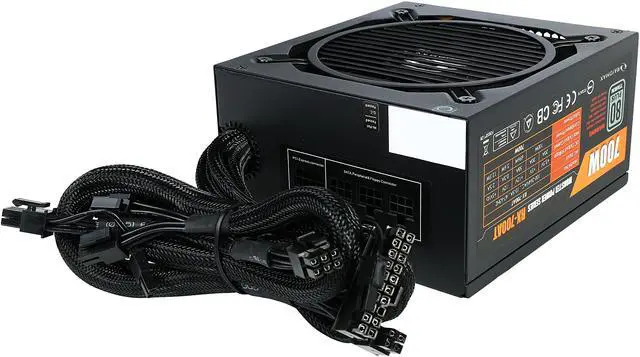 Alt view image 5 of 7 - RAIDMAX RX-700AT 700 W 80 PLUS TITANIUM Certified Modular Power Supplies
